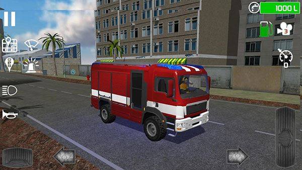 消防员模拟器(Fire Engine Simulator)游戏截图4