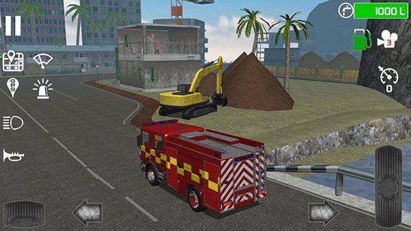 消防员模拟器(Fire Engine Simulator)游戏截图3